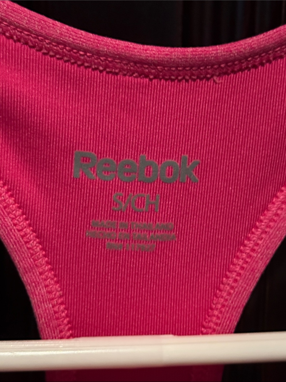 Reebok Hot Pink Racerback Performance Tank - Picture 2 of 3